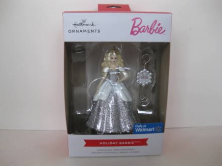 Holiday Barbie (White) Christmas Ornament (2021) (NEW)